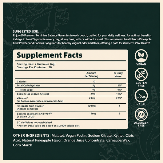 Feminine Balance Gummies